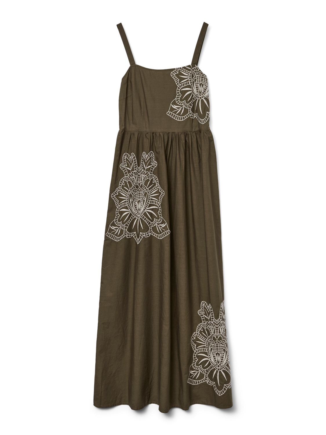 VMCINDY EMBROIDERED MAXI DRESS